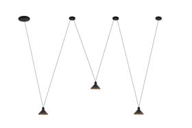 M7311  Sirio 3 Light Pendant 24W LED